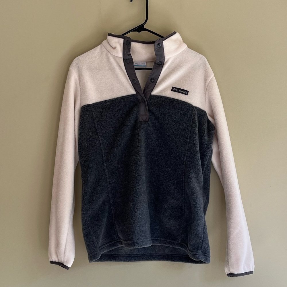 Columbia Fleece Quarter Snap Pullover